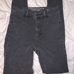 AE black sky high jegging